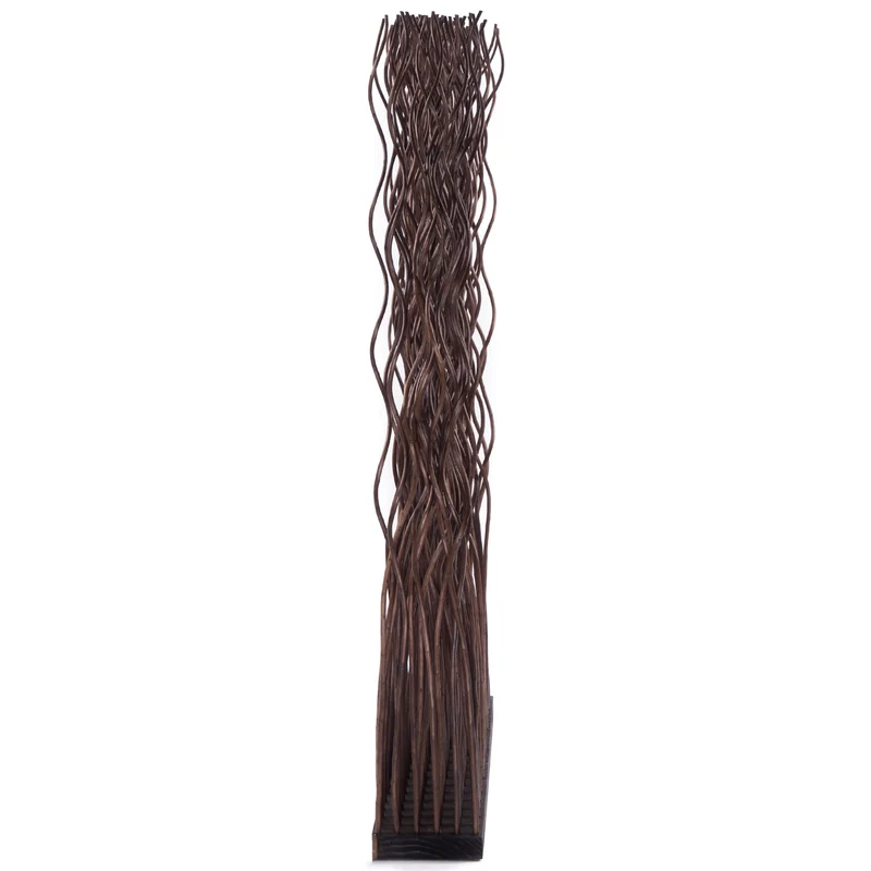 RAUMTEILER "KINKI" | Weidenholz, 110x70 cm | Zweige Paravent | Farbe: braun