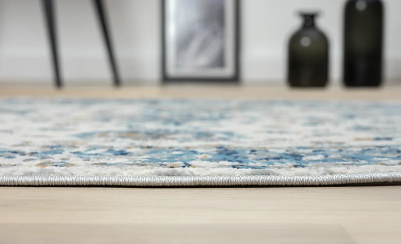 Teppich HERIZ rund multi-color 120 x 120 cm