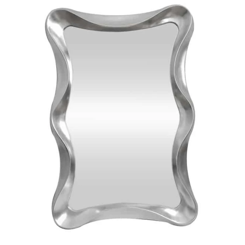Moderner Wandspiegel WONDER 120cm Silber variabel aufhängbar