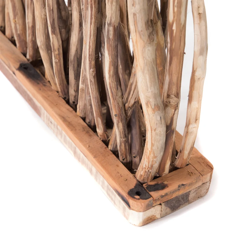 PARAVENT "TEKEA II" | Teak, 170 cm | Äste Raumteiler