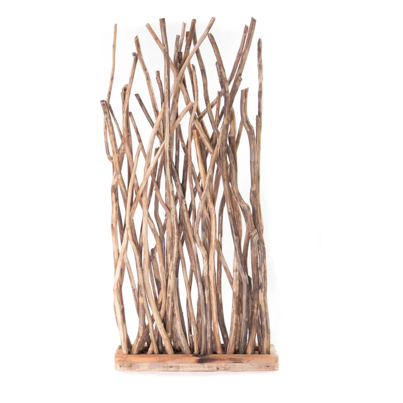 PARAVENT "TEKEA II" | Teak, 170 cm | Äste Raumteiler