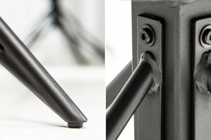 Eleganter Drehstuhl FREEDOM Samt grau Retrostil Armlehnen