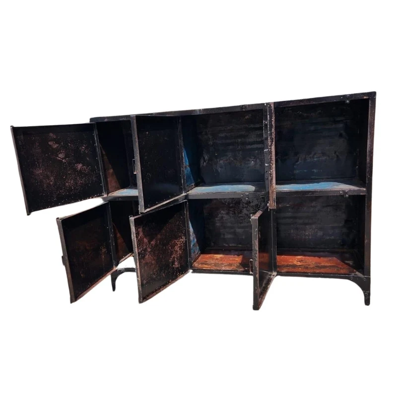 Sideboard LOGAM-DIESEL 145cm recyceltes Metall Kommode Anrichte
