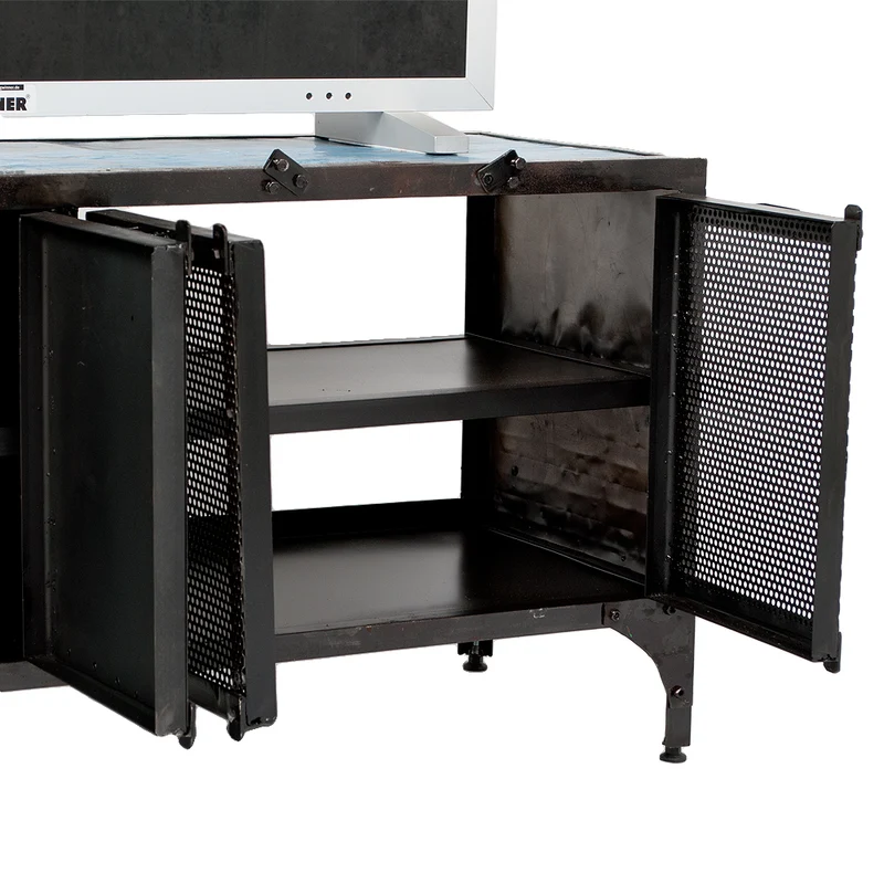 Individuelles TV-Board LOGAM-GASOLINE ca. L120cm recyceltes Metall