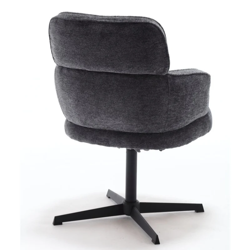 Exklusives 2er-Set Hochlehner Drehstuhl 360° MASSIMO anthrazit