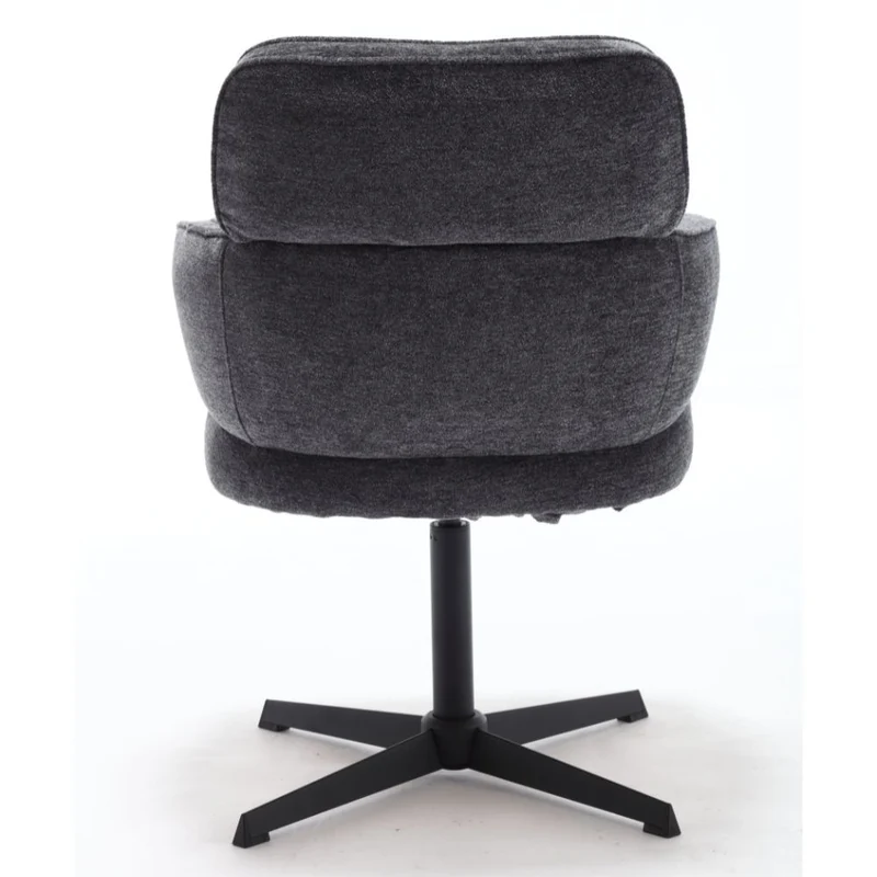Exklusives 2er-Set Hochlehner Drehstuhl 360° MASSIMO anthrazit