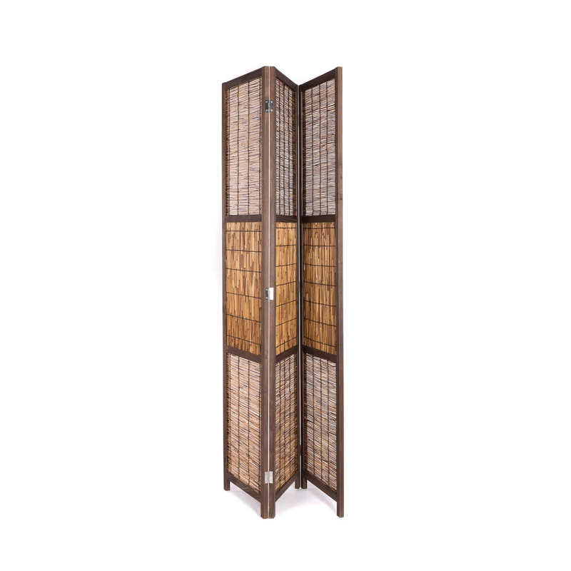 RAUMTEILER "CALA" | Schilfrohr, 170x120 cm | Natur Paravent