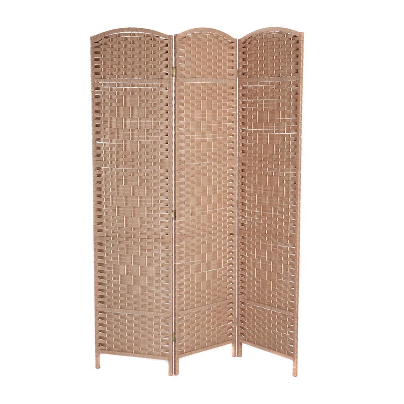 RAUMTEILER "QUINN" | Holz, 168x120cm | Natur Paravent | Farbe: natur