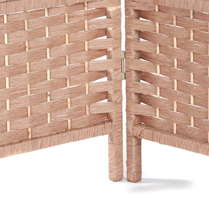 RAUMTEILER "QUINN" | Holz, 168x120cm | Natur Paravent | Farbe: natur