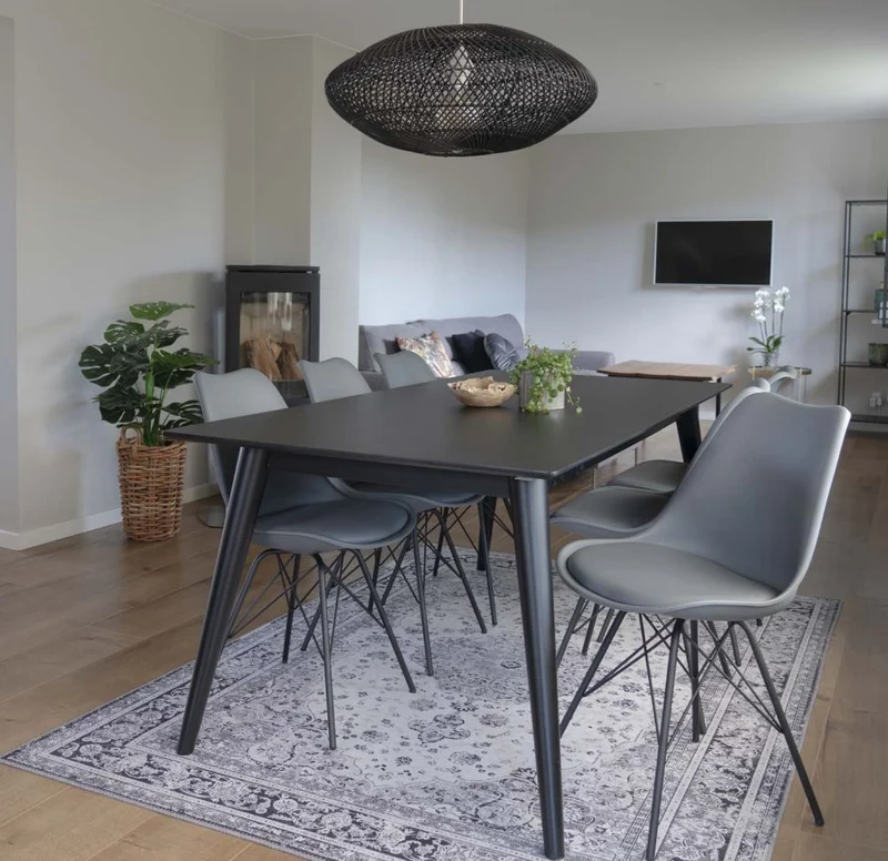 Klassiker Stuhl SCANDINAVIA (2er Set) grau