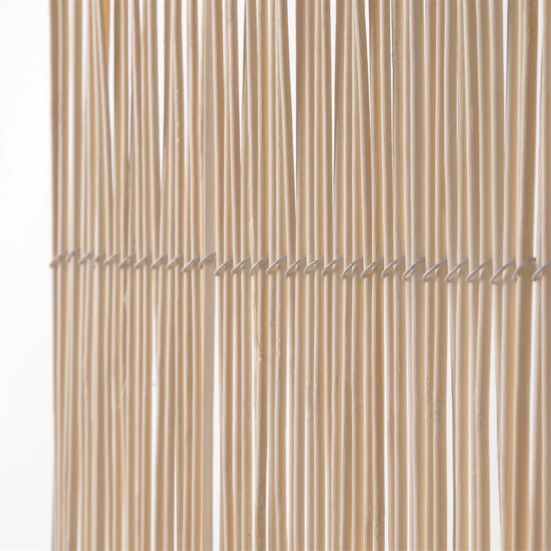 RAUMTEILER "SPIKE" | 170 cm, Weiden | Natur Paravent, Sichtschutz | Farbe: geblichen