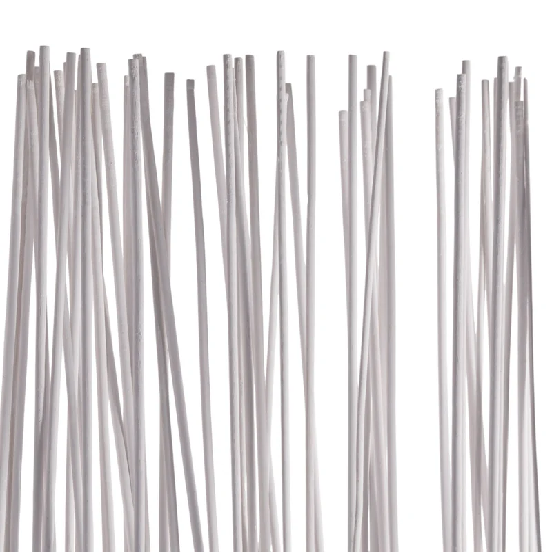 RAUMTEILER "SPIKE" | 170 cm, Weiden | Natur Paravent, Sichtschutz | Farbe: weiß