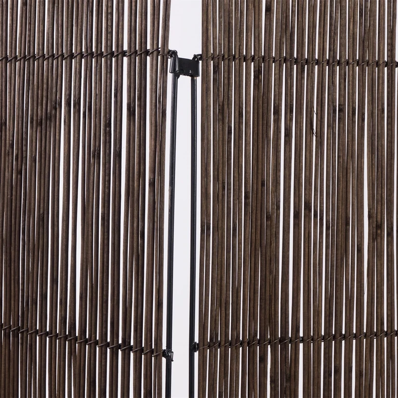 RAUMTEILER "SPIKE" | 170 cm, Weiden | Natur Paravent, Sichtschutz | Farbe: braun