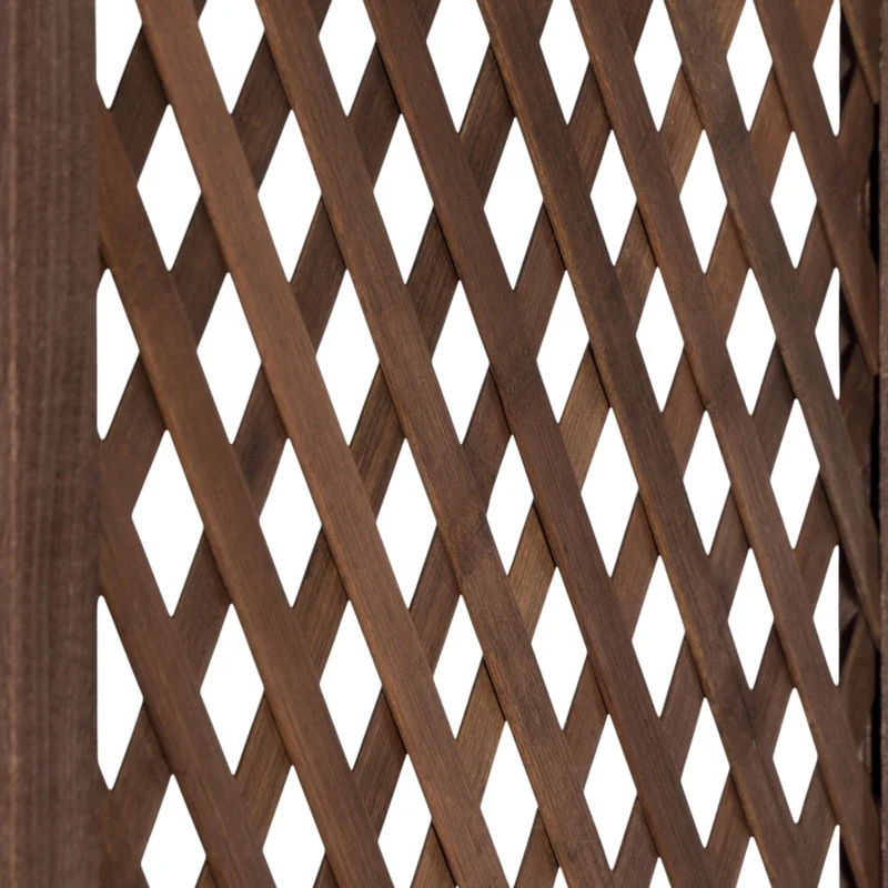 RAUMTEILER "LUMINA" | Bambus, Holz, 170 cm | Paravent | Farbe: braun