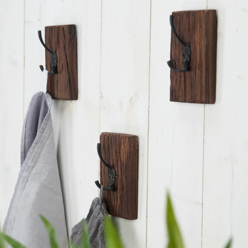 WANDGARDEROBE "BOARD" | Massivholz, 15 cm | Garderobenpaneel