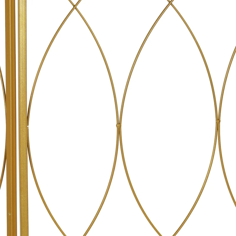 RAUMTEILER "LOUNGE" | Metall, gold, 170x120cm | Paravent