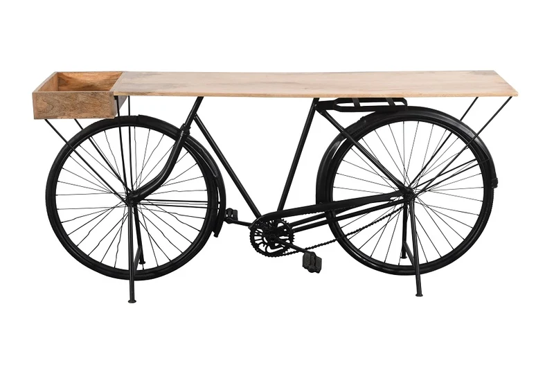 Konsolentisch CYCLE ca. L184cm Schwarz Antique