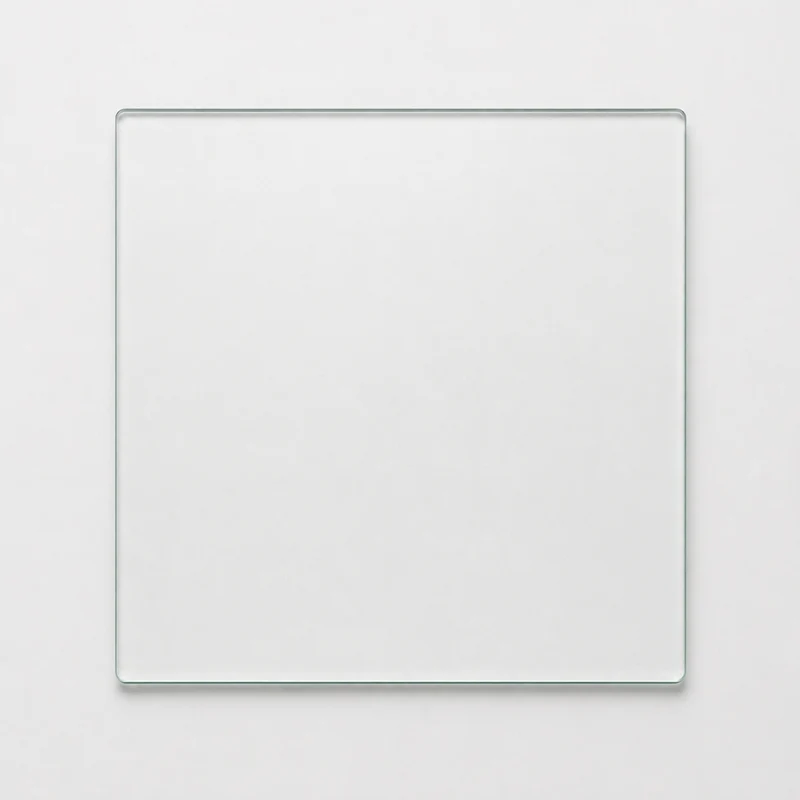 Glasplatte TERRY 50x50cm Quadratisch Gehärtetes Glas