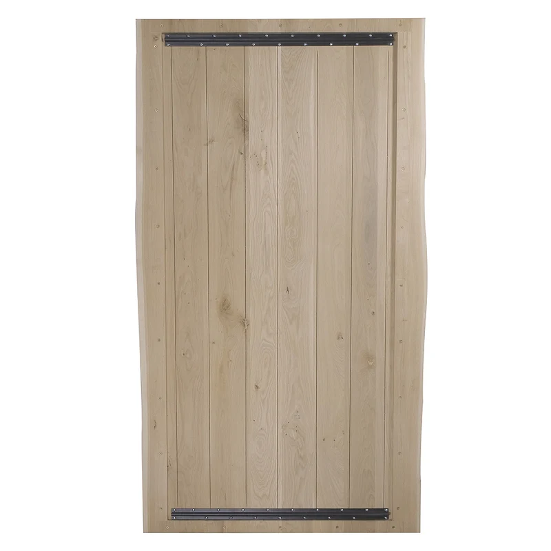 Tischplatte Eiche Twinline NATURE LINE Baumkante H45mm