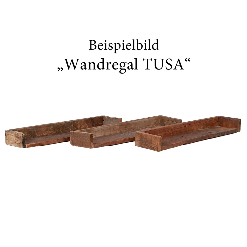 Altholz Wandregal TUSA ca. L60cm