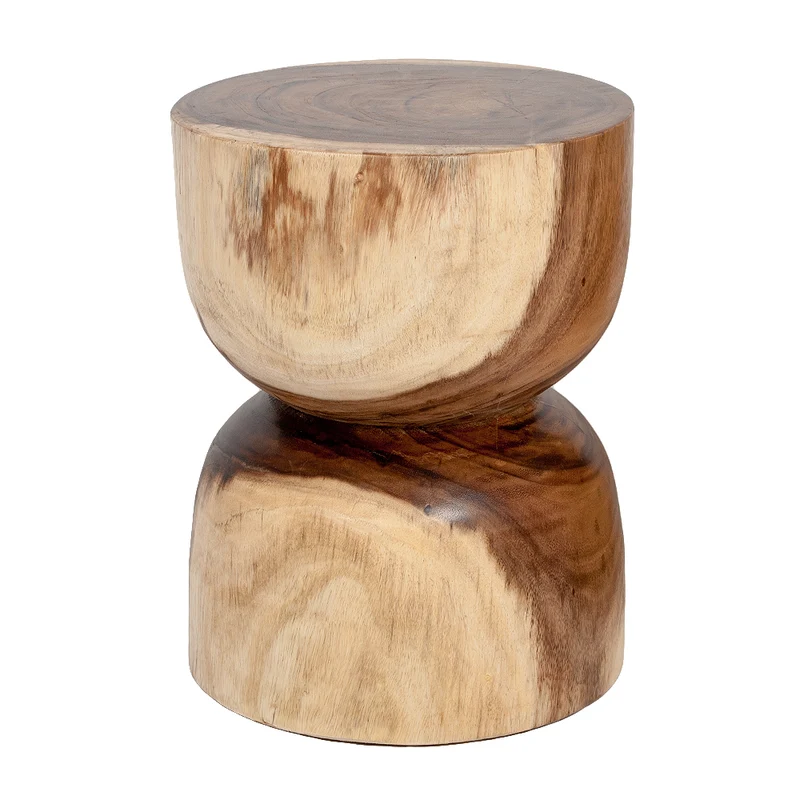 Suar Hocker FEBRY-natural ca. H45cm