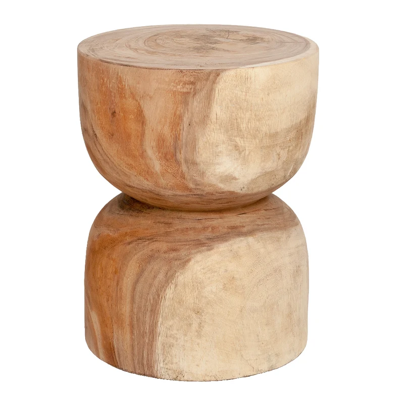 Suar Hocker FEBRY-unbehandelt ca. H45cm