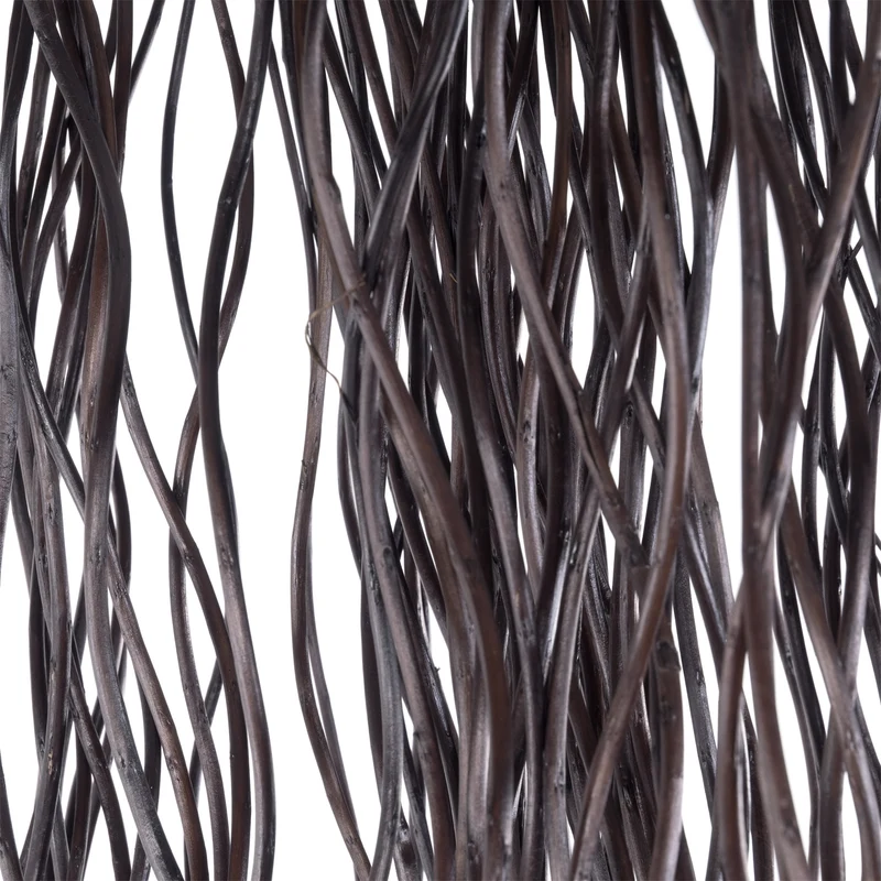 RAUMTEILER "WAVE 3" | Weide, 170x120cm (HxB) | Paravent, Trennwand | Farbe: braun