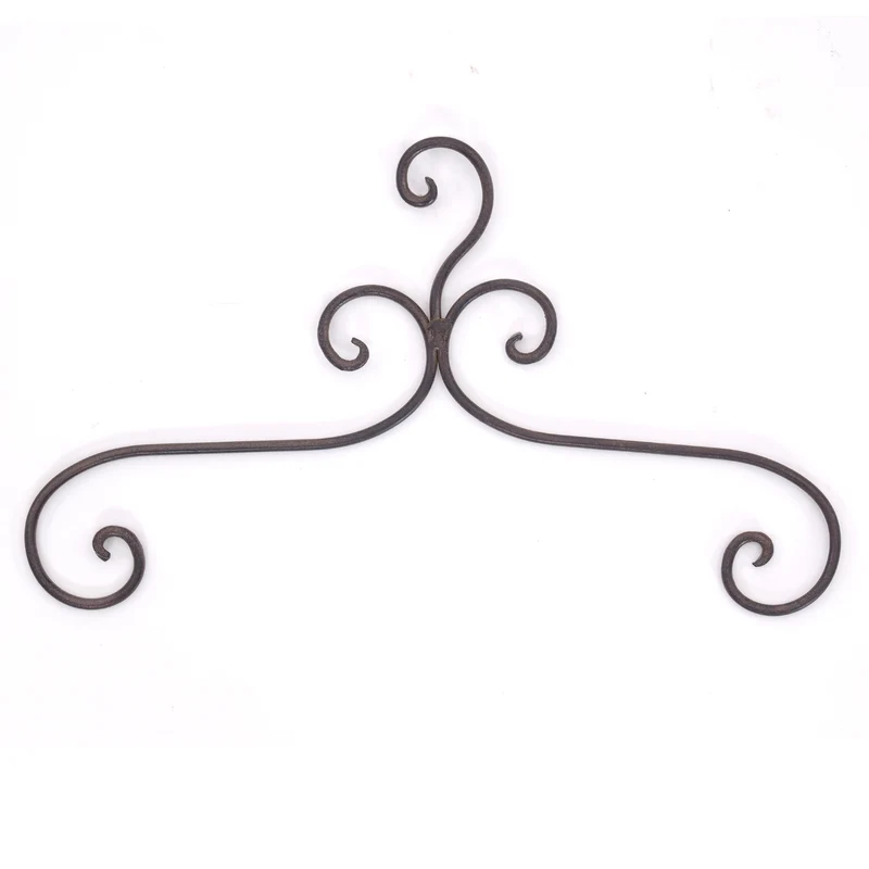 KLEIDERBÜGEL 6 ER SET "AMELIE" | Metall, braun, 41cm | Kleiderhaken