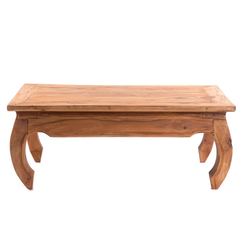 OPIUMTISCH "EAST" | 100x60cm (BxT), Mahagoni | Beistelltisch | Farbe: 08 honigfarben gewachst