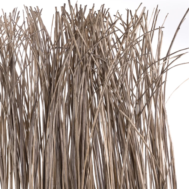 RAUMTEILER "NATURE" | 160x120 cm, Weide, Grau | Weiden Paravent