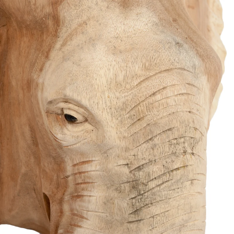 Wand-Deko Elefant TELINGA ca. 60cm