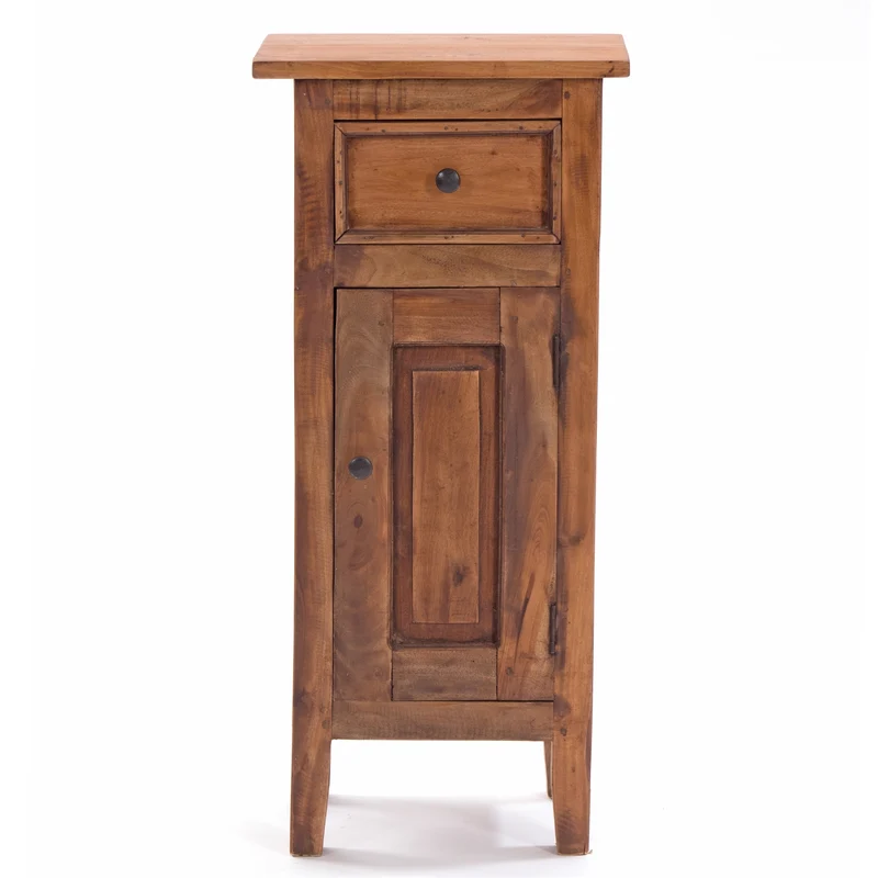 FLURSCHRANK "PLANT 80" | 80x36 cm (HxB) Mahagoni | Telefontisch | Farbe: 08 honigfarben gewachst