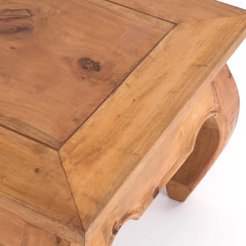 OPIUMTISCH "EAST 50" | 50x50x35cm, Mahagoni | Beistelltisch | Farbe: 08 honigfarben gewachst