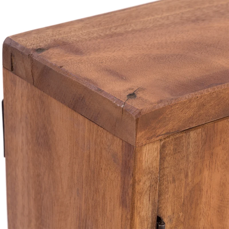 MEDIZINSCHRANK "MEDIC" | 35x35x13 cm, Mahagoni | Wandschrank | Farbe: 08 honigfarben gewachst