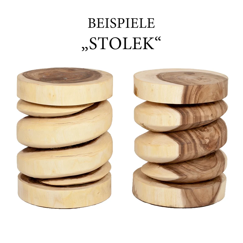 Suar Hocker STOLEK ca. H45cm