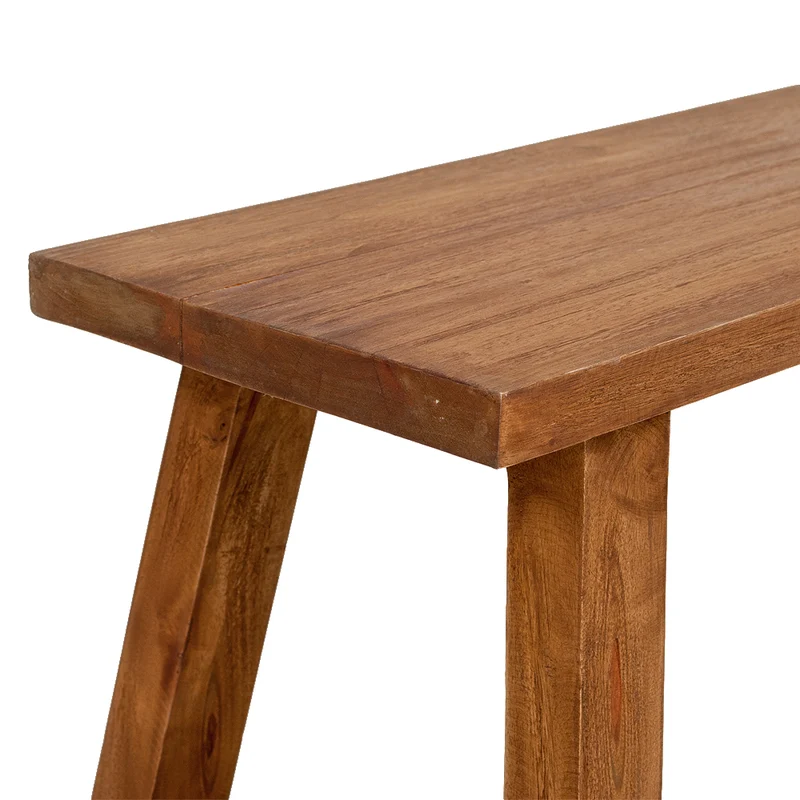 Massivholz Sitzbank RANCH Antik-Natural Mahagoni ca. L90cm