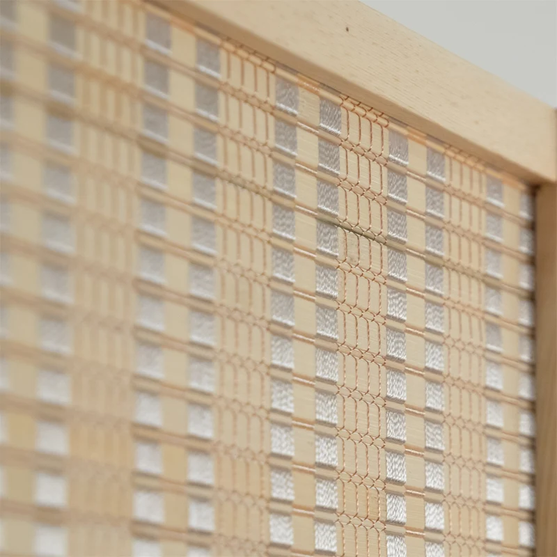 RAUMTEILER "BASTIA" | Bambus, 170x120 cm | Natur Paravent