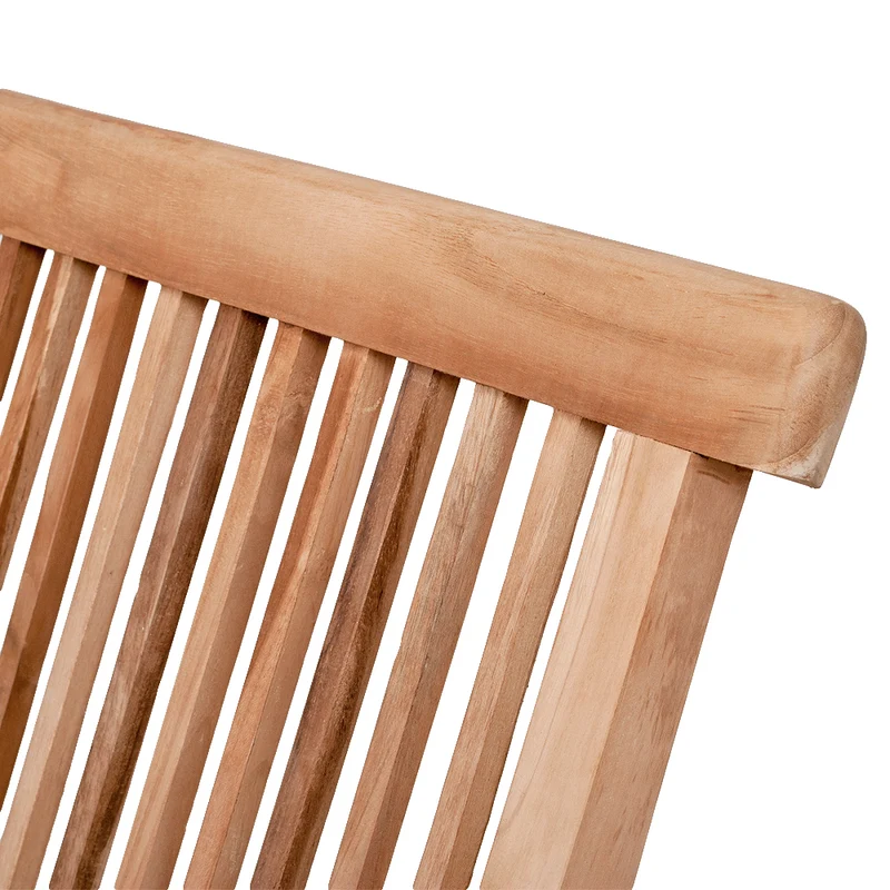 Teak Klappbank KURSI ca. L110cm Natural Gartenbank