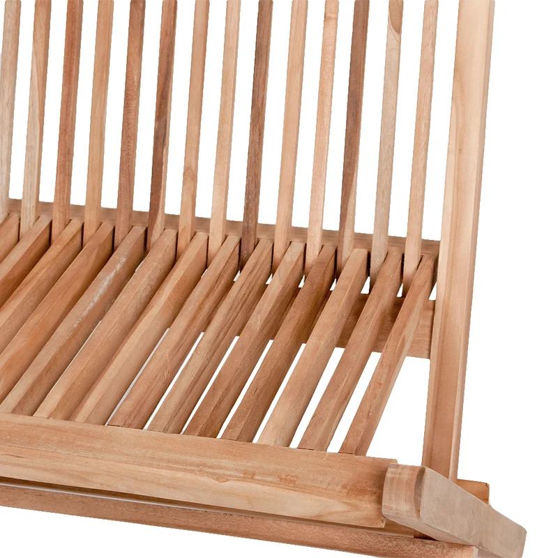 Teak Klappbank KURSI ca. L110cm Natural Gartenbank