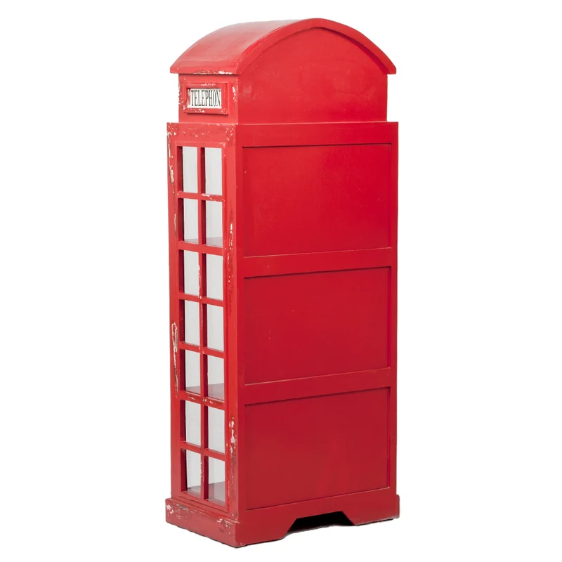 Regal LONDON-offen Antik Rot