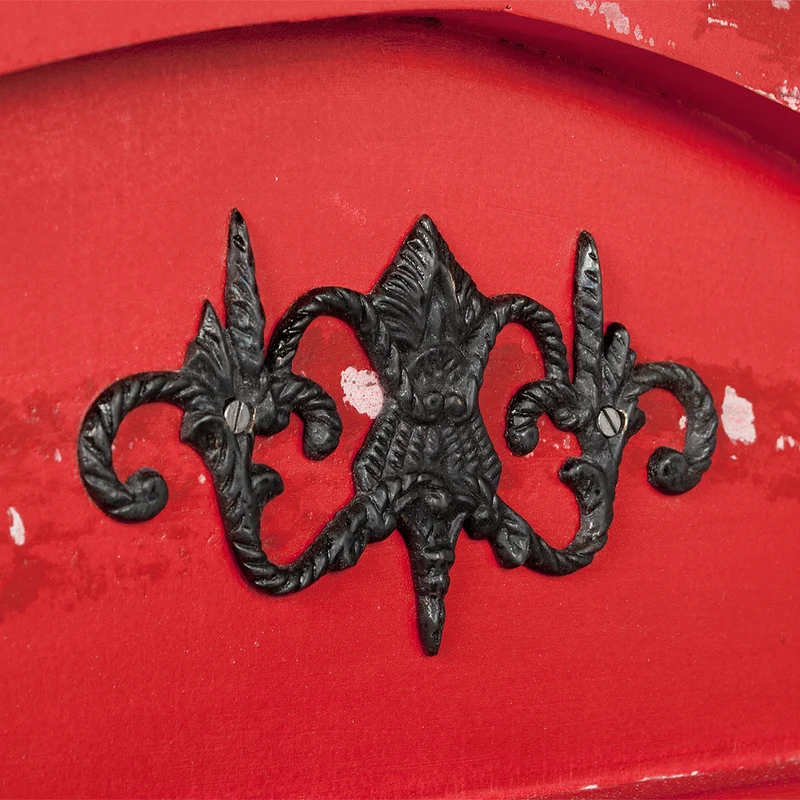 Regal LONDON-offen Antik Rot