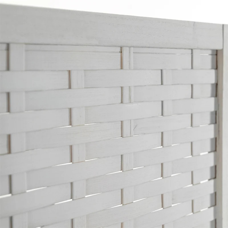 RAUMTEILER "BAMBU" | Bambus, 170x120 cm | Natur Paravent | Farbe: grau