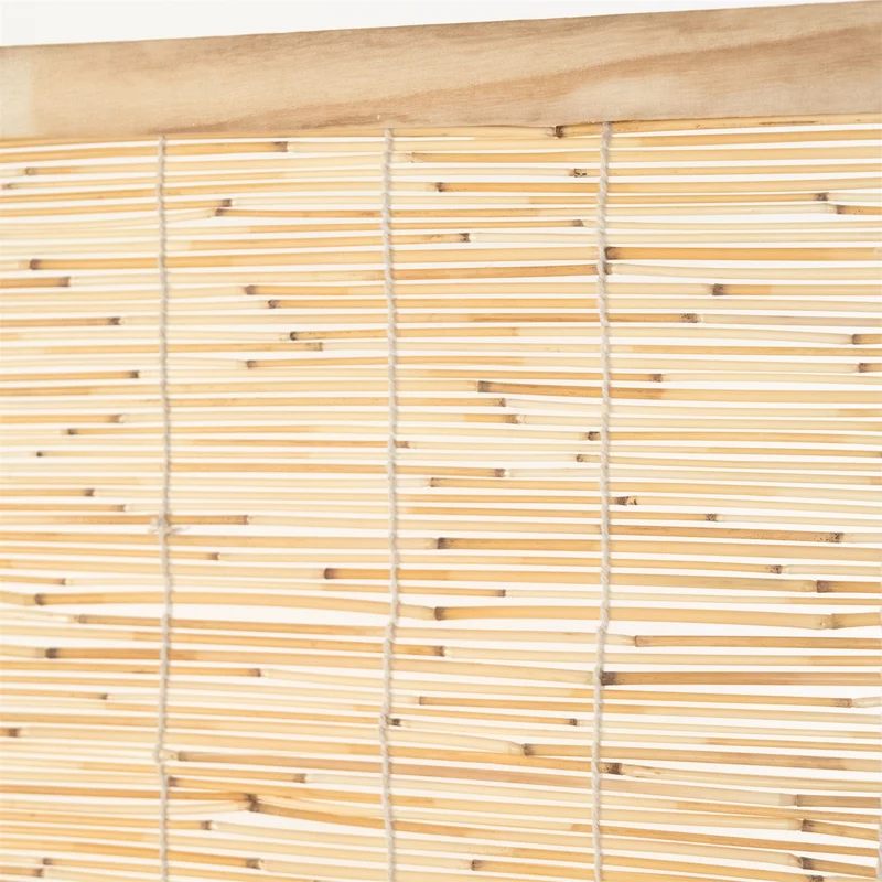RAUMTEILER "PLAYA" | Schilfrohr, 170x120 cm | Natur Paravent | Farbe: natur