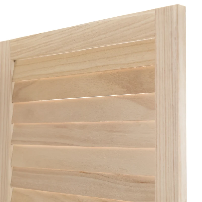 RAUMTEILER "COTTAGE" | 3-teilig, Holz | Paravent | Farbe: natur