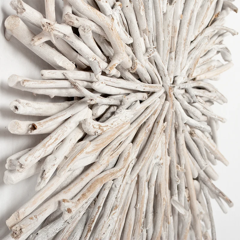 Wand-Deko-Objekt BULAT White Wash ca. L70cm Treibholz