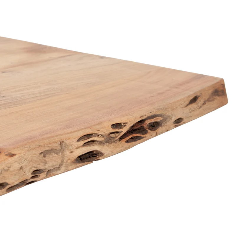 Akazie Tischplatte LIVING EDGE ca. 180x90cm Natural