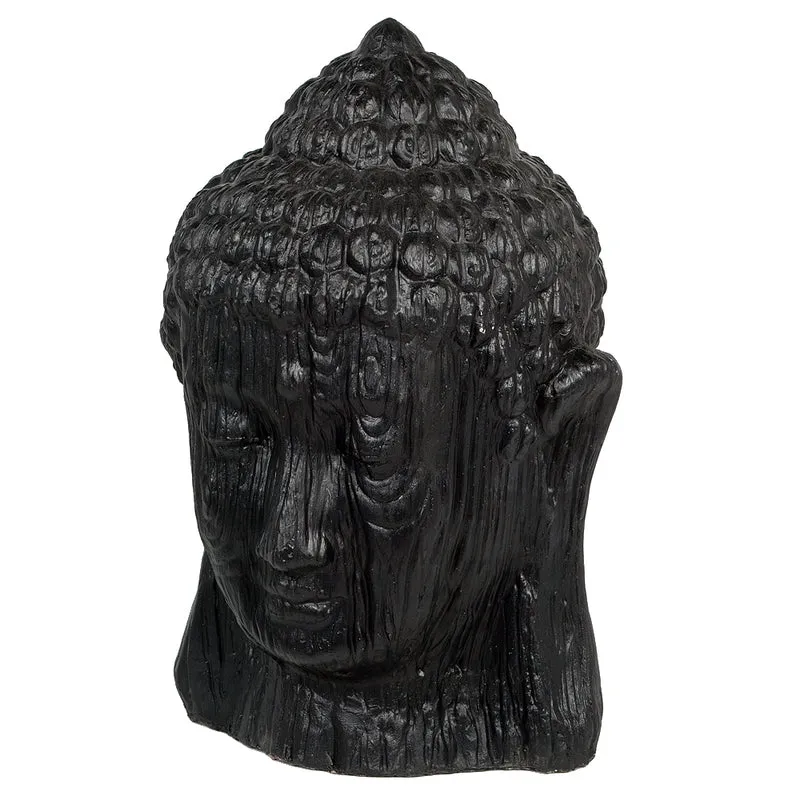 Buddha Kopf BESAR-M ca. H60cm Schwarz