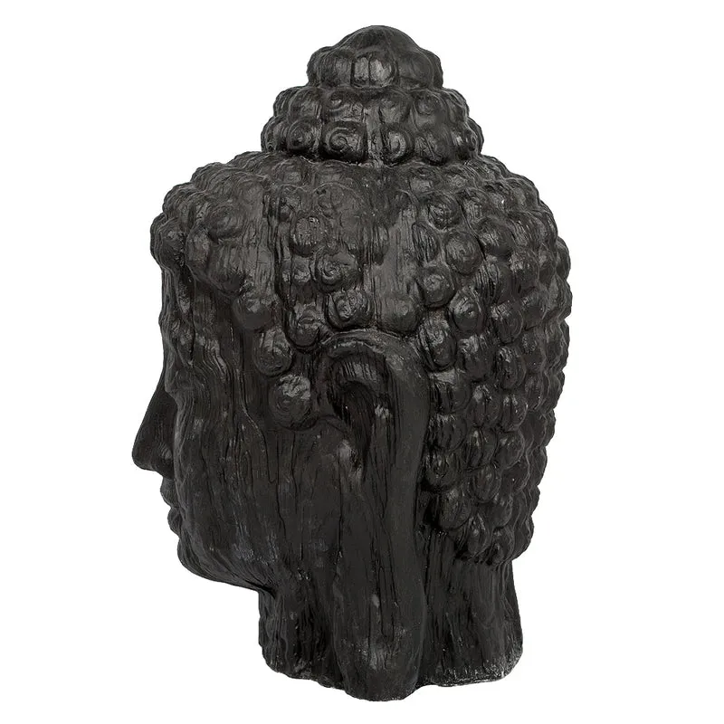 Buddha Kopf BESAR-L ca. H110cm Schwarz