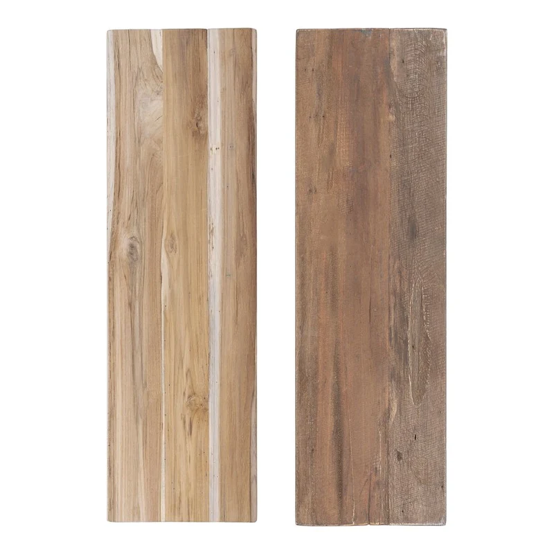 Teak Sitzbank GEMI 90cm Natural recyceltes Teakholz Massivholz