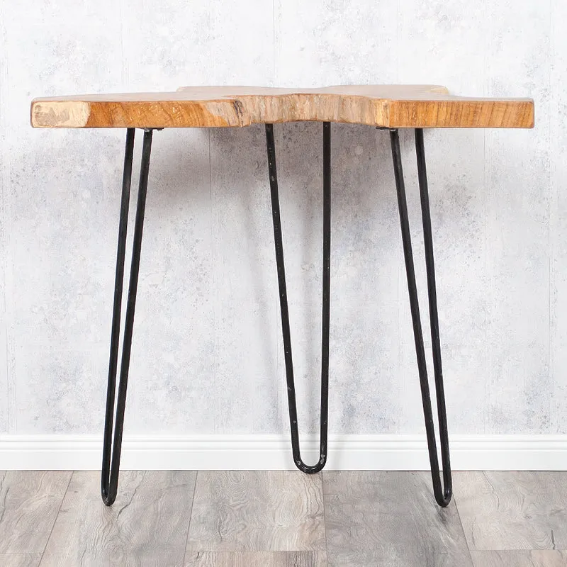 Individuelle Teak-Konsole DINDONG ca. L75-90cm